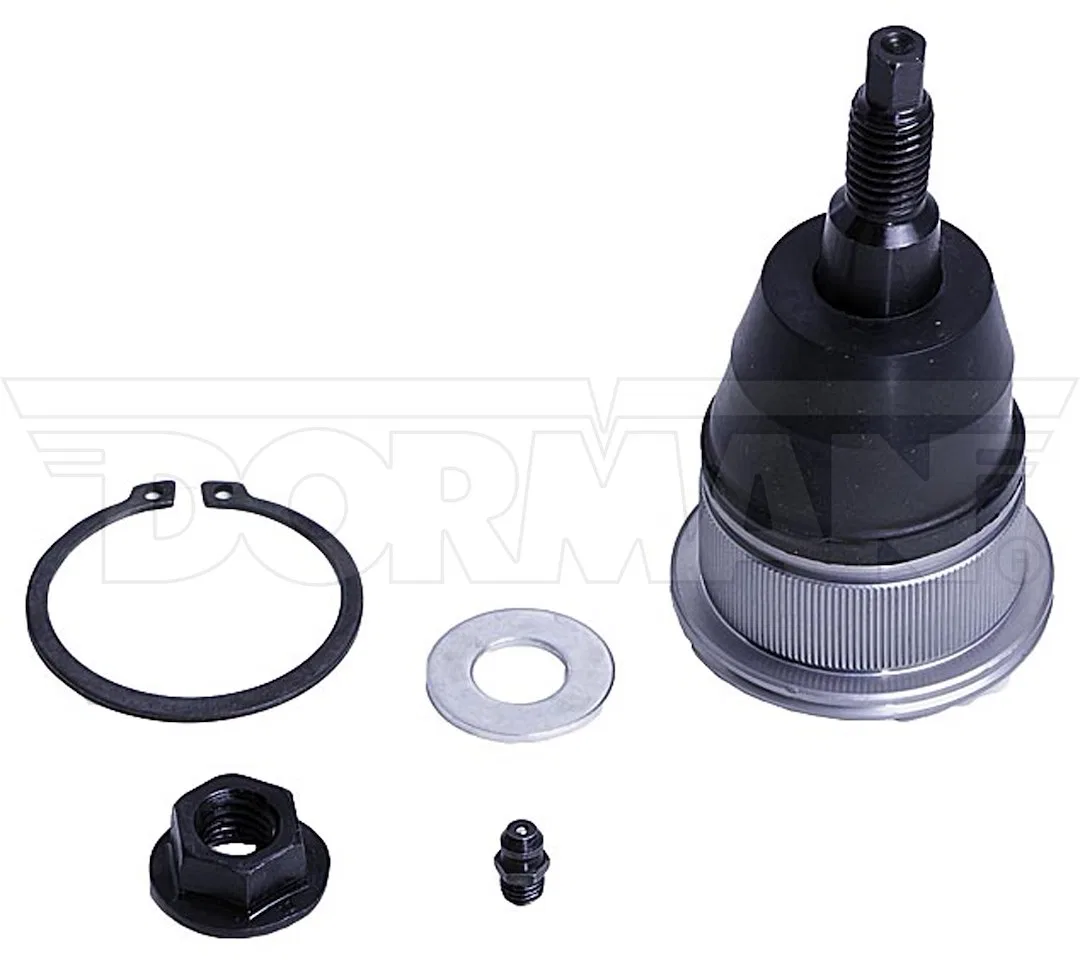 B6696 – DORMAN Ball Joint, OE Replacement Non-Adjustable With Nut/ Snap Ring/ Zerk Fitting/ Washer - view 2